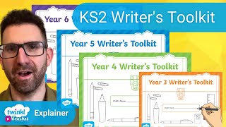 KS2 Writers Toolkits Grammar Punctuation Vocabulary and Editing Skills [upl. by Delmer]