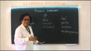 Cómo pronunciar correctamente la “ch” en inglés Vídeo 23 [upl. by Avad]