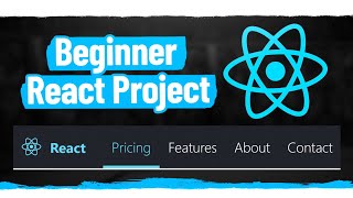 How To Create A Navbar In React With Routing [upl. by Bonner]