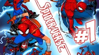 SpiderVerse Issue 1 Full Comic Review amp Giveaway [upl. by Halsy306]