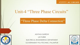 Three Phase Delta Connection [upl. by Imoen]