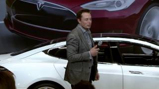 Model S Customer Delivery Event [upl. by Trillbee43]