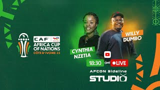 AFCON Sideline Studio  Côte dIvoire vs DR Congo  Semi final [upl. by Arlo262]