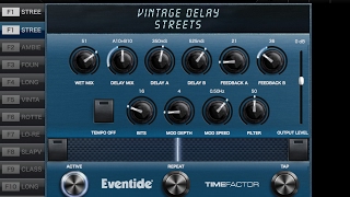 Eventide H9  Vintage Delay プリセットデモ [upl. by Dodd]