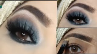 Elegant eyes DramaticSmoky Makeup Tutorial for Hooded Eyes BrownSmokey Eyeshadow Tutorial [upl. by Cardinal]