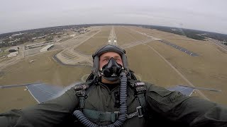 Aircraft Mechanic Appreciation Day  F16 Demo Ride for Crew Chief [upl. by Flann]