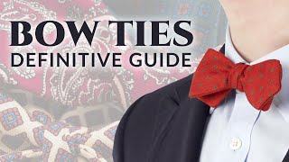 Bow Ties An Accessory for Tuxedos amp Everyday Wear Guide [upl. by Urbannal]