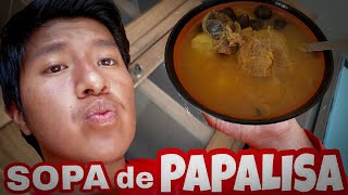 COMO COCINAR SOPA DE PAPALISA  JHON PARKER [upl. by Lled]