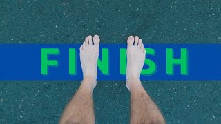 I ran the Hartford Half Marathon barefoot [upl. by Latsyrhc]