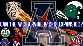 Will The AAC Survive Pac12 Expansion [upl. by Ecneitap196]