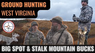 Bowhunting Big West Virginia MOUNTAIN BUCKS  Spot and Stalk Whitetail Hunting [upl. by Ahsitan966]