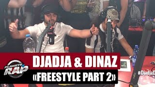 Djadja amp Dinaz quotFreestyle inédit Part2quot PlanèteRap [upl. by Cordelie]