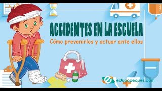 Accidentes escolares niños [upl. by Assanav]