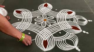 Thai maadham 53 padikolam designs Simple muggulu designs easy rangoli designs Beginners rangoli [upl. by Ramak950]