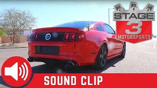 20112014 Mustang GT Boss 302 Borla SType Axle Back Exhaust Sound Clip [upl. by Fuchs]