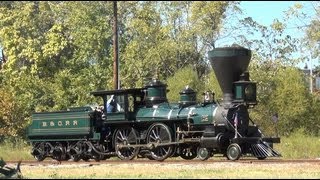 BampO Steam Days and a Cab Ride on the William Mason in HD [upl. by Sabino673]