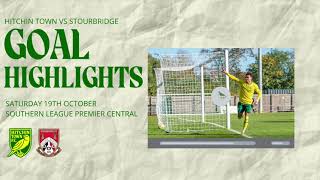 GOAL HIGHLIGHTS  Hitchin Town v Stourbridge 191024 [upl. by Jordans]