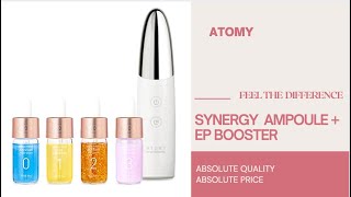 Atomy Synergy ampoule  EP booster [upl. by Sonnnie]