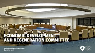 Economic Development and Regeneration Committee on Tuesday the 12th of November 2024 at 630pm [upl. by Inneg]