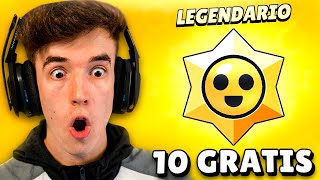 ABRO 10 STARR DROPS GRATIS Y ME TOCA ESTO en BRAWL STARS [upl. by Ahsaeit]