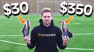 30 vs 350 Nike Football Boots  Test amp Comparison [upl. by Airdnaid]