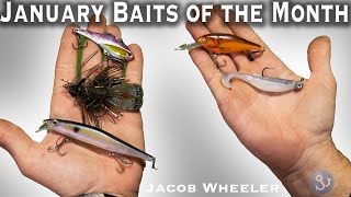 Baits of the Month January 2024  Jacob Wheeler [upl. by Cosma872]