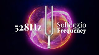 528 Hz Healing Frequency  Tuning Fork  Solfeggio Frequency  Sound Bath [upl. by Breana]