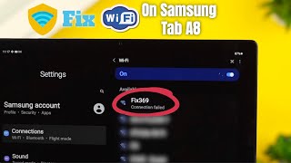 Fix Wifi Connected But No Internet Access on Samsung Galaxy Tab A8 [upl. by Skiest]