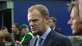 Premier Donald Tusk odwiedził zakład JBB w Łysych [upl. by Pardo]