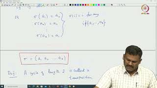 Lec 48 Symmetric and alternating groups [upl. by Hultgren]