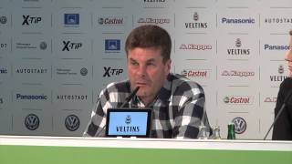 Dieter Hecking möchte quotInitialzündungquot seiner Wölfe  VfL Wolfsburg  Bayer Leverkusen [upl. by Flossie299]