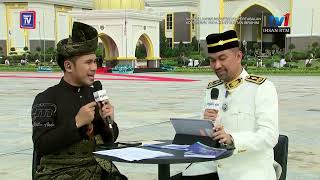 LANGSUNG Istiadat Pertabalan Sultan Ibrahim sebagai Yang diPertuan Agong ke17 di Istana Negara [upl. by Verney]