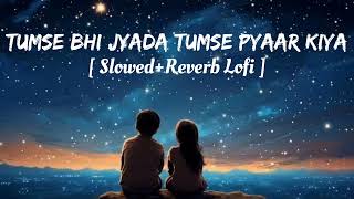 Tumse Bhi Jyada Tumse Pyaar Kiya  Slowed  Reverb Lofi Song  Black Boy 01 [upl. by Lebana]