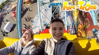 VLOG  SENSATIONS FORTES pour NÉO amp LÉVANAH à La FOIRE du TRÔNE 😱  Attractions Fête Foraine [upl. by Callista]