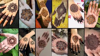 Stylish Gol Tikki Mehndi Designs Mehandi Design Tikki MalikaFashionStudio [upl. by Mahala638]