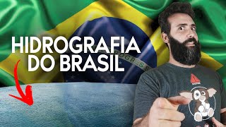 GEOGRAFIA DO BRASIL HIDROGRAFIA DO BRASIL  BACIAS HIDROGRÁFICAS CARACTERÍSTICAS DOS RIOS [upl. by Mcintosh]