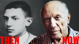 PABLO PICASSO  THEN AND NOW [upl. by Asenej]