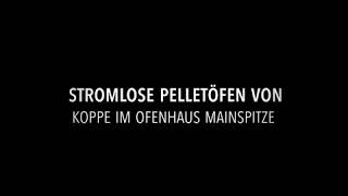 Pelletofen ohne Stromanschluss  Die stromlosen Pelletöfen von Koppe  Gravity  Pinto  Symio Cosa [upl. by Haraj]