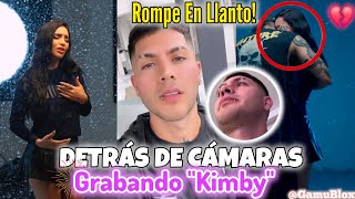 KIMBERLY LOAIZA ROMPE EN LLANTO EN EL DETRÁS DE CAMARAS GRABANDO KIMBY😥 [upl. by Syd]