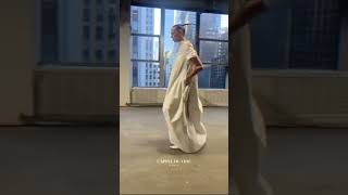 Melitta Baumeisters Groundbreaking NYFW Debut 🔥 NYFW FashionArt [upl. by Meave]