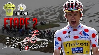 Tour de Romandie 2016  Etape 2  Moudon  Morgins [upl. by Nothgiel]