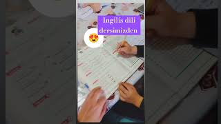 Ingilis dili dersimizden how english education teacher [upl. by Trilley30]