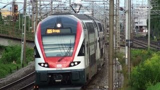 Swiss TrainsZüge am Brennpunkt  Eisenbahn In Der Schweiz [upl. by Rosenberger]