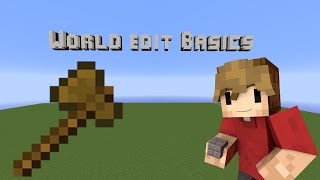 Minecraft Building Tutorial World Edit Basics [upl. by Anehsak426]