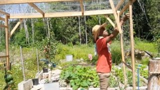 DIY  A Creative Garden Arbor Idea [upl. by Poulter]