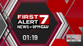 First Alert 7 News at 9 on The CW [upl. by Teresita]