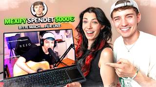 REVED und MEXIFY SPENDEN 5000€ an KLEINE STREAMER [upl. by Mattheus]