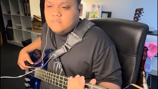 Gerhana  M Nasir I Bass Cover Saja berlatih Ghost Note Tapi ……🎸🎸🎸 😅😅😅 [upl. by Joyan]