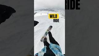 Feeling OUT of CONTROL snowboarding canada banff skiing powder mountains nature [upl. by Jedediah]