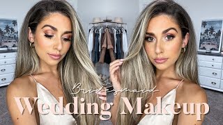 Wedding Makeup Tutorial  Bridesmaid Makeup  2021 [upl. by Anaigroeg]